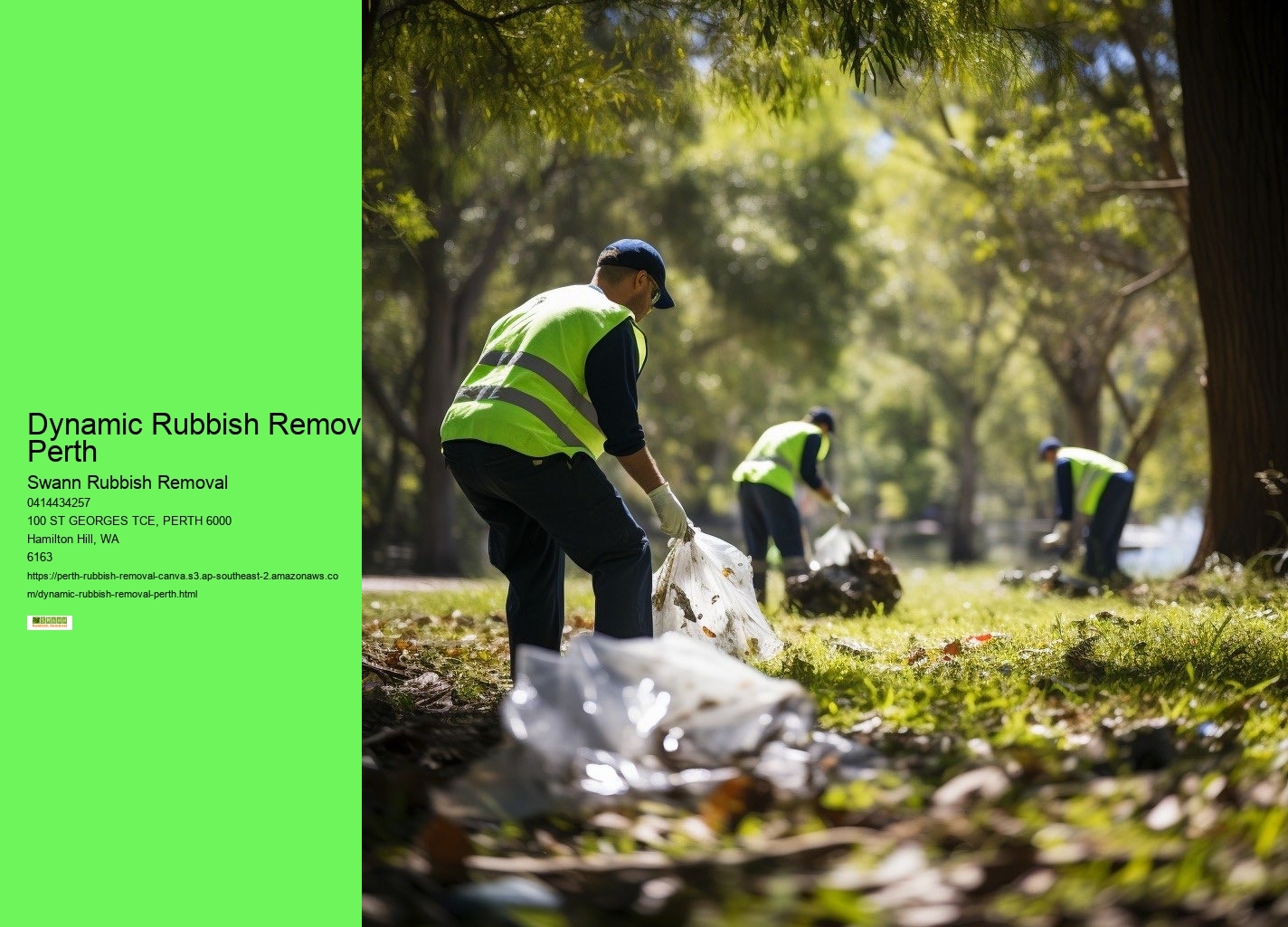 Efficient Perth Rubbish Services